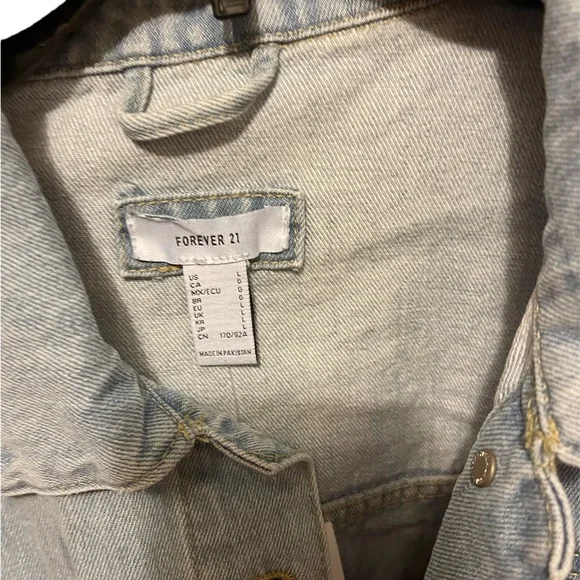 forever21 jeans jacket - Picture 4 of 5